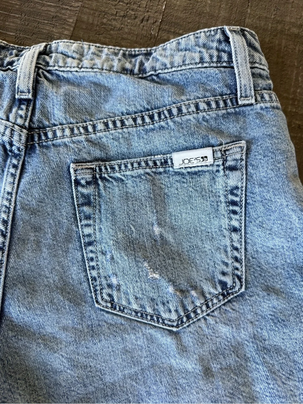 Joe’s Jeans Denim Shorts Size 27 Distressed Cutoff High Rise Summer EUC